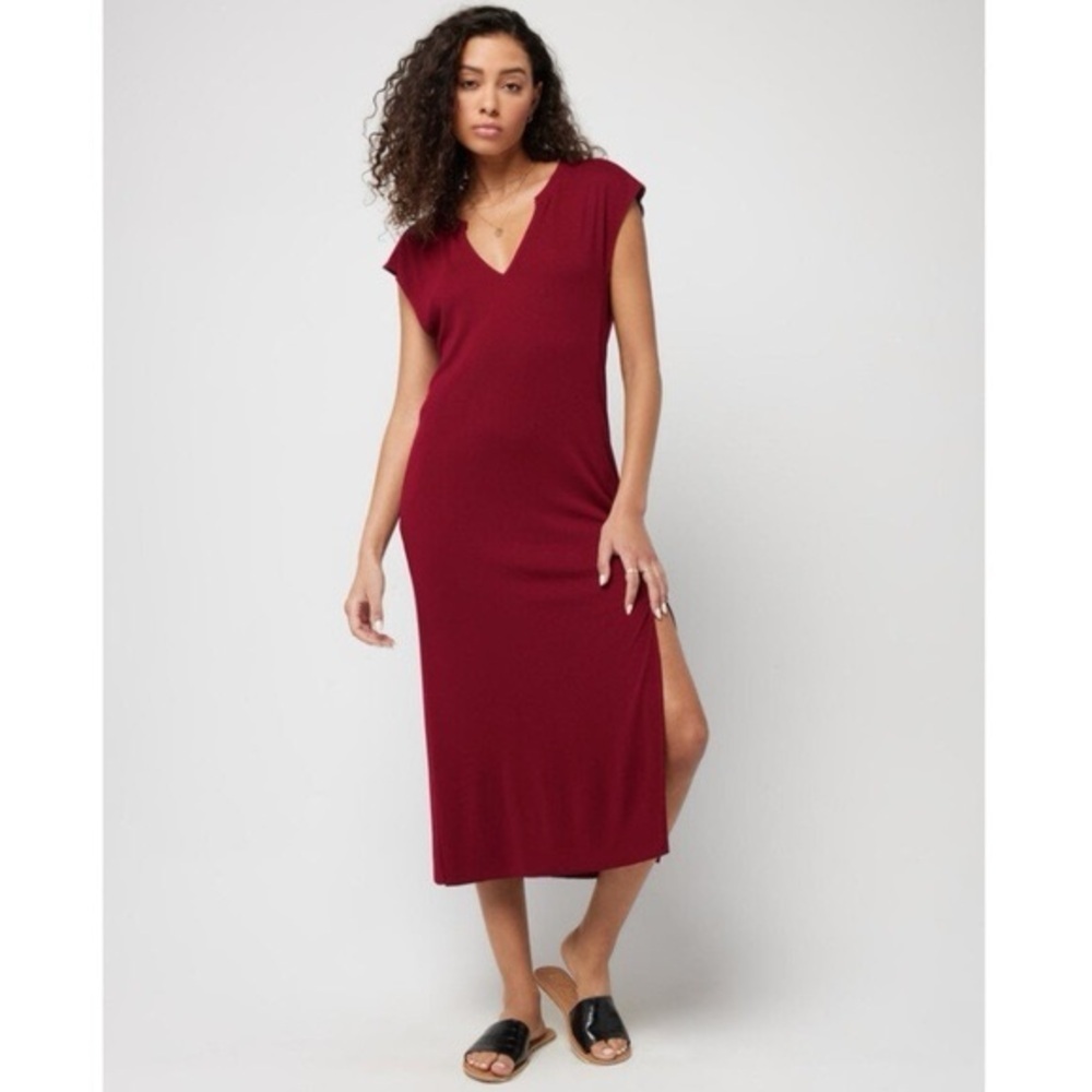 L*Space Robyn Notch Neck  T Shirt Dress
